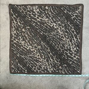Vintage Vera Animal Print Square Scarf